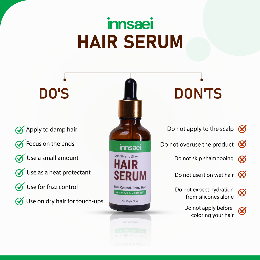 Innsaei Smooth and Silky Hair Serum 50ml