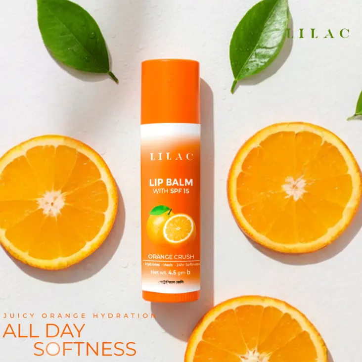 Lilac Lipbalm SPF 15 Orange Crush 4.5g