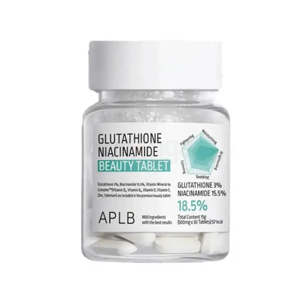 can i take l cysteine and glutathione together APLB Glutathione Niacinamide Beauty Tablet 500mg 30 Tablets