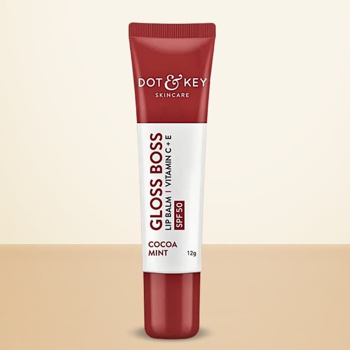 Dot & Key Gloss Boss Tinted Lip Balm SPF 50 Cocoa Mint 12g