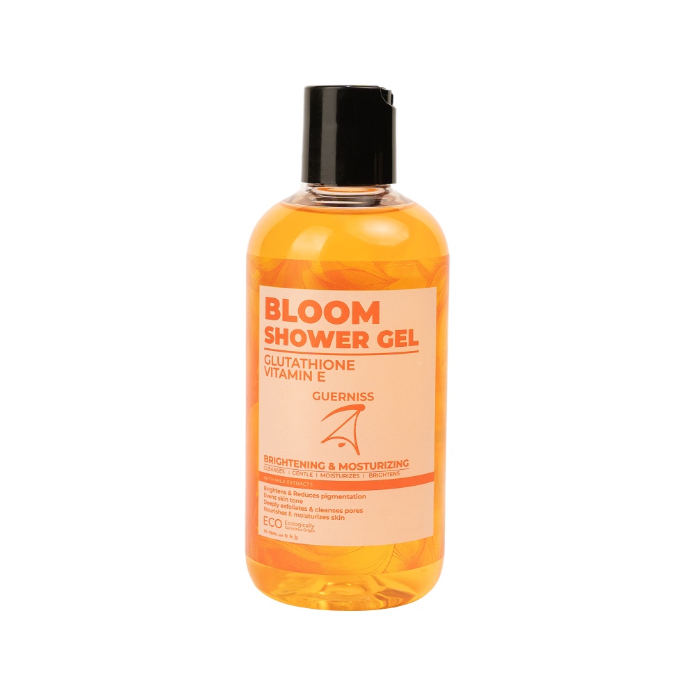 Guerniss Raw Glutathione Vitamin E Shower Gel (Bloom) 250ml