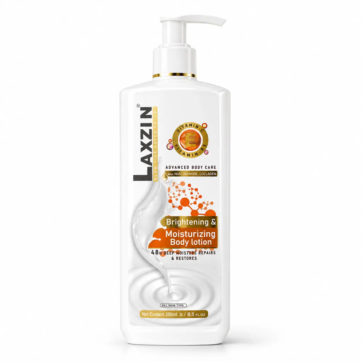 Laxzin Brightening & Moisturizing Body Lotion 250ml