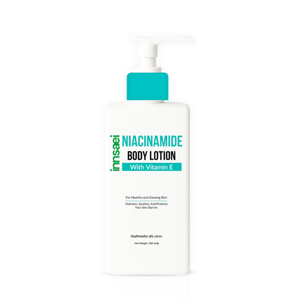 innsaei Niacinamide Body Lotion with Vitamin E 300ml - Chardike